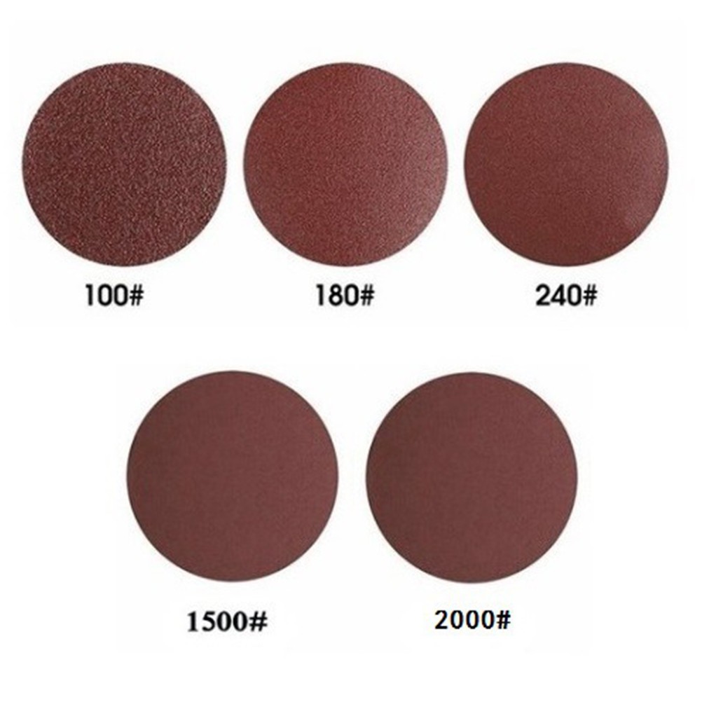 100Pcs Reusable Emery Papers Durable for Polishing Furniture Wood Metal Surfaces