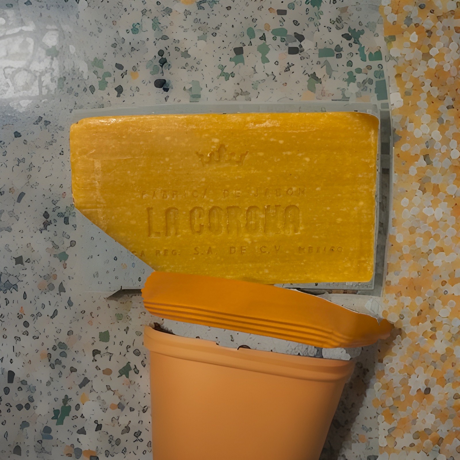 ROMA Laundry Soap Bar Jabón De Lavandería 100% Plant Based 400g Made In Mexico