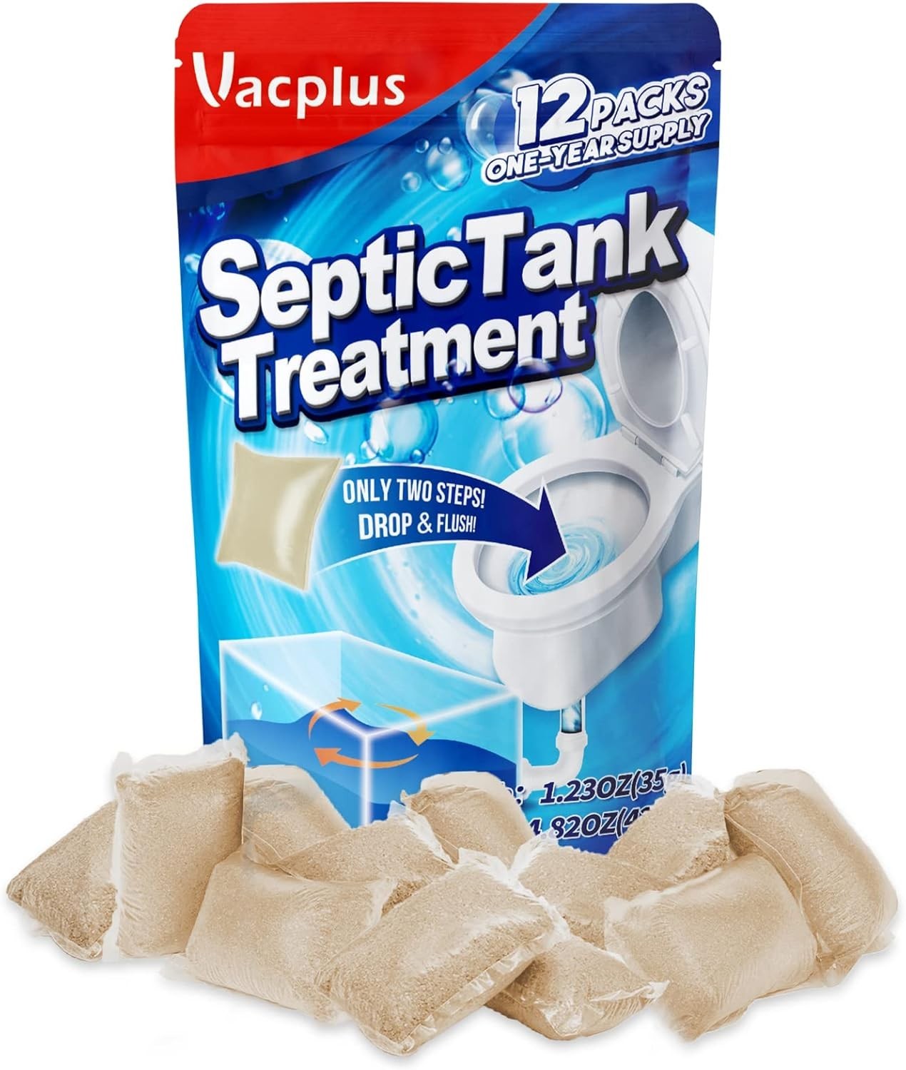 12 Powerful Septic Tank Treatments – Easy Dissolvable, Biodegradable Enzymes