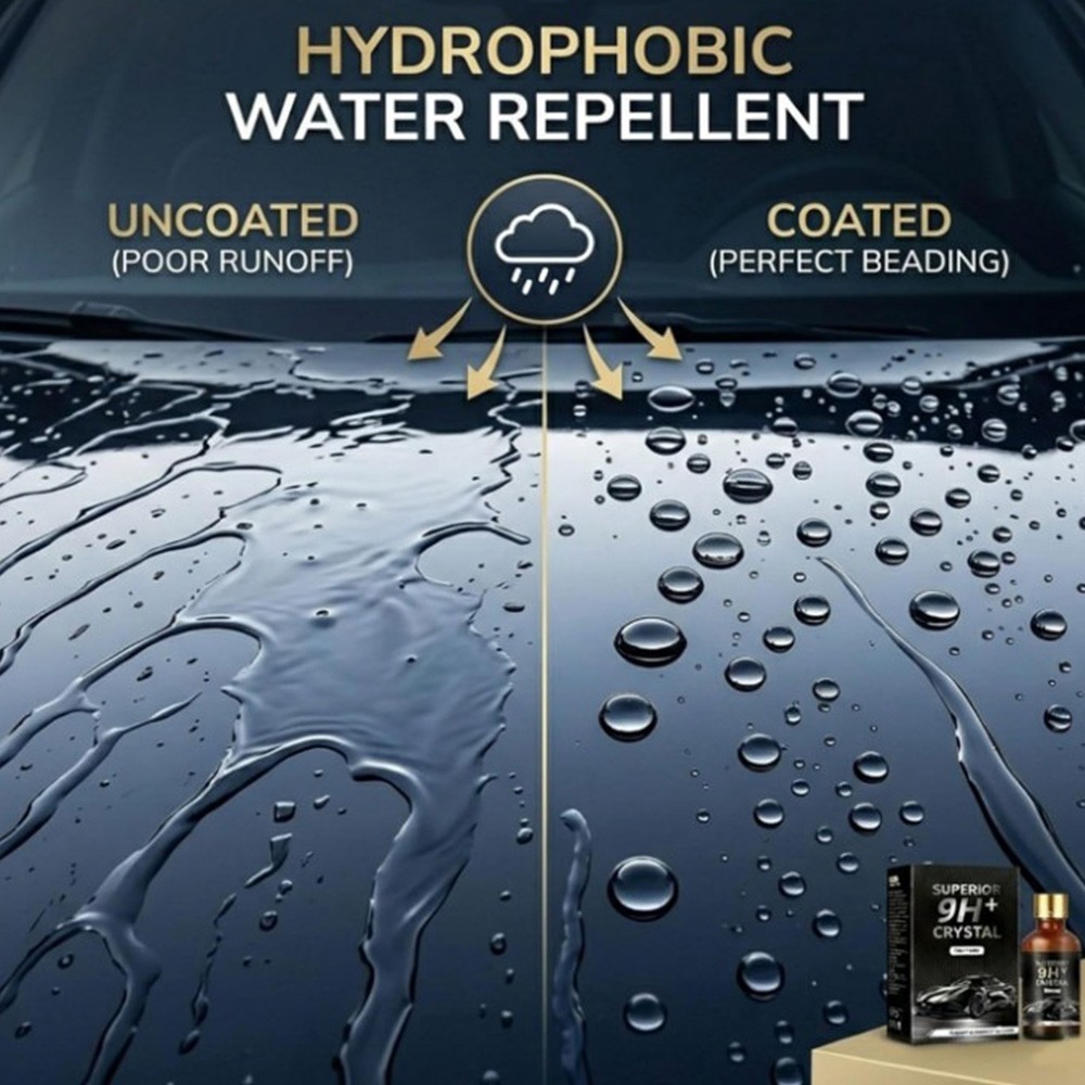 50ML Ceramic Car Coating Agent Kit – PTZ Crystal Serum, Advanced Ceramic Coating