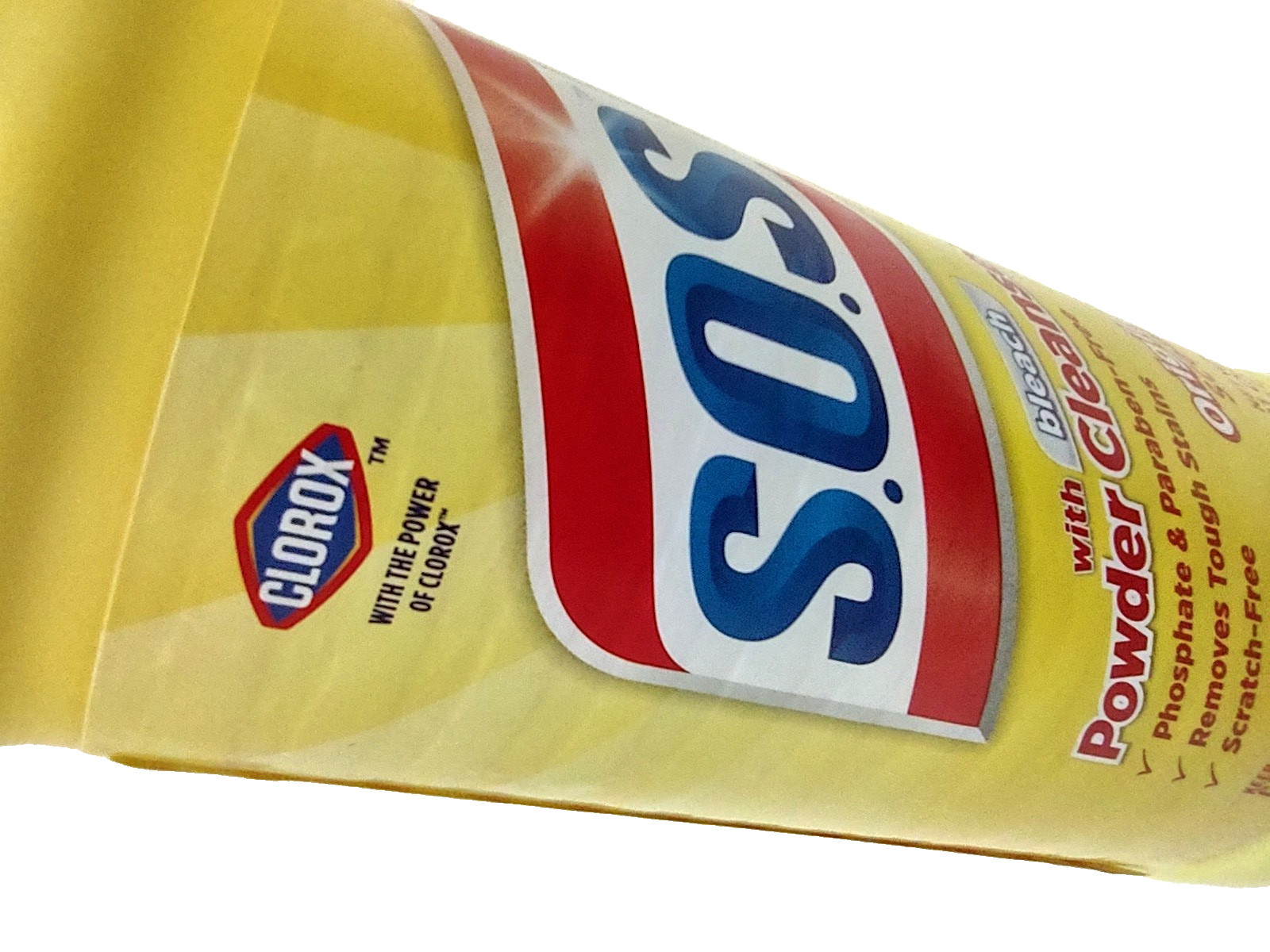 ( Lot 4 ) Clorox S.O.S Cleanser Powder w/Bleach Original Scent 21 oz Each Bottle
