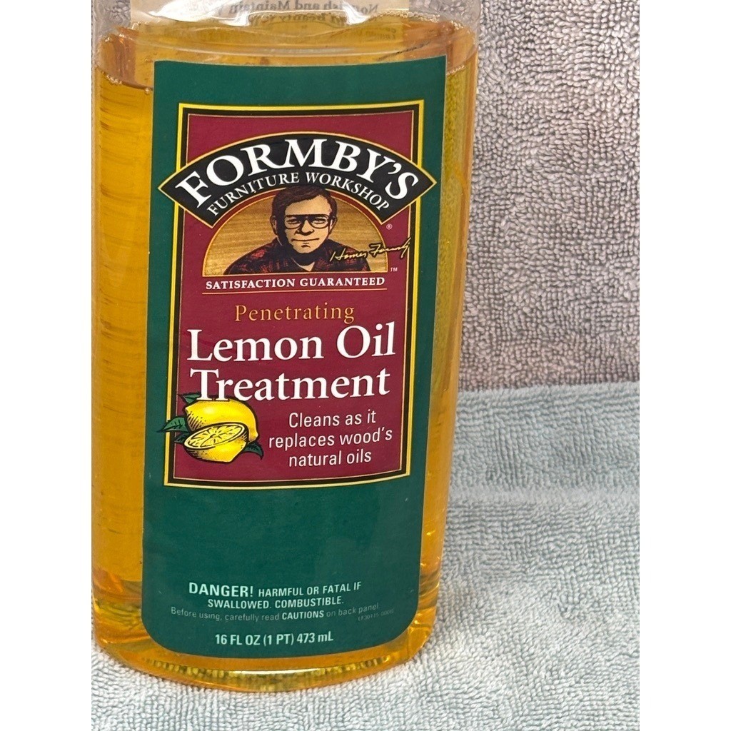 Formbys Penetrating Lemon Oil Wood Furniture Treatment Discontinued 16 fl oz 85%