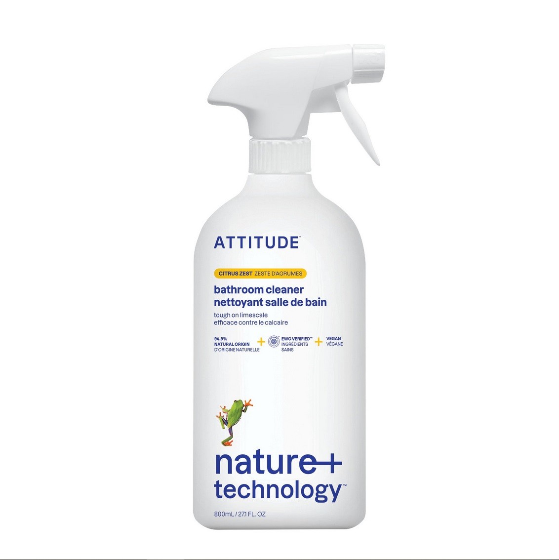 Bathroom Cleaner – Citrus Zest, ATTITUDE