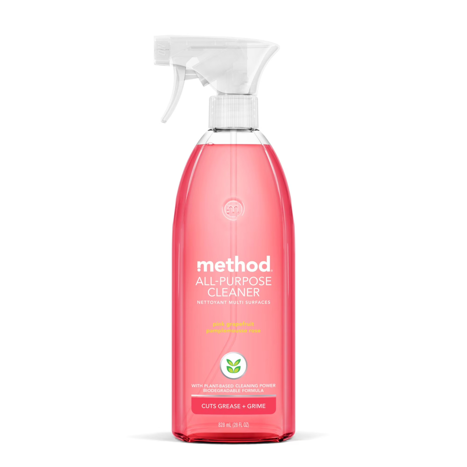 Method All-Purpose Cleaner, Pink Grapefruit Scent, 28 Ounce Spray