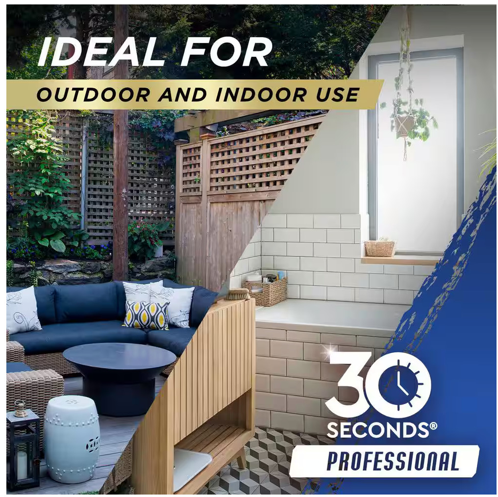 2.5 Gal Professional Outdoor Cleaner | Mold and Mildew Stain Remover 30 Seconds