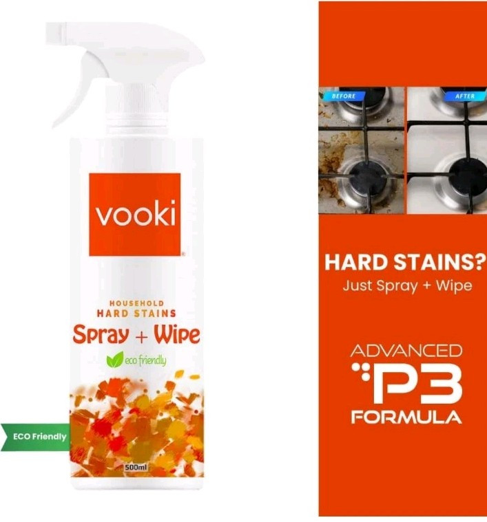 Ecofriendly Hard Stains Spray and Wipe for Toughest House Hold Stains 500 Ml…