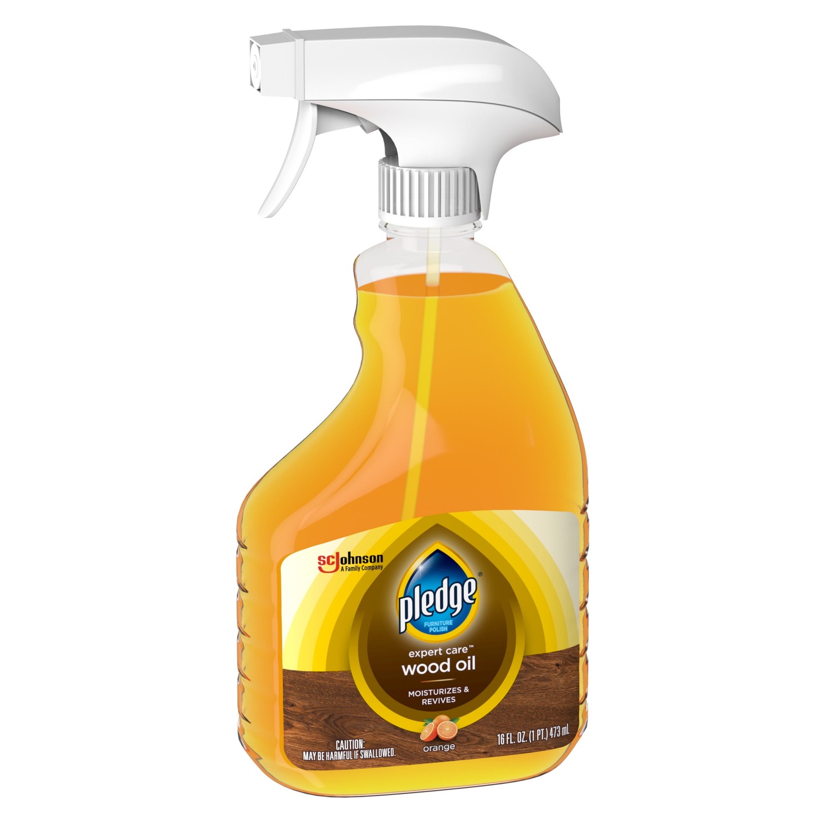Wood Oil Expert Care Trigger Orange Scent 16 oz Wood Polish Cleaners Liquids