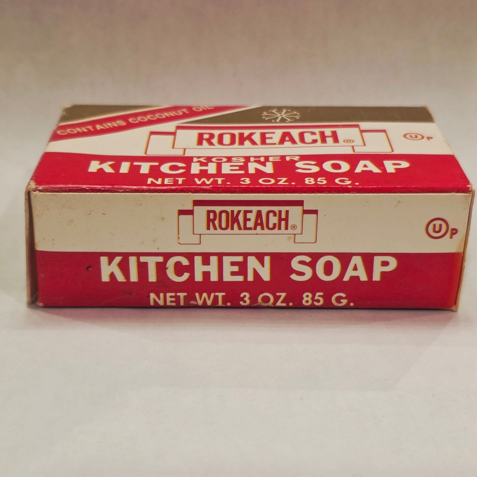 Rokeach Kosher Kitchen Soap With Coconut Oil 3 Oz Bar Gentle On Hands Cuts Greas