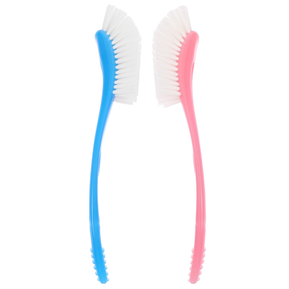 2PCS Cup Brush Practical Feeding Bottle Brush Vacuum Cup Cleaning Brush
