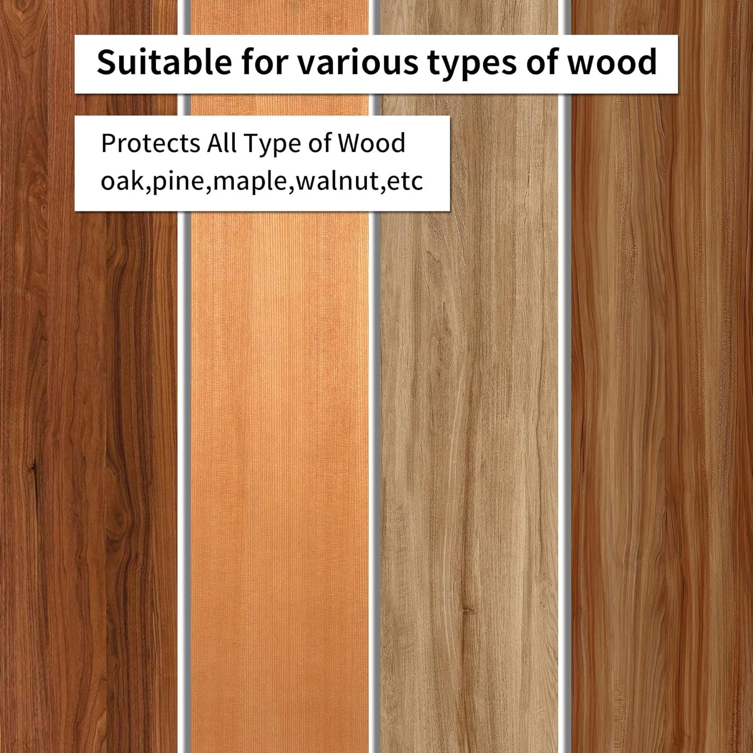 8 oz 100% Natural Pure Tung Oil for Wood Finishing Food Grade Safe, Waterproof T