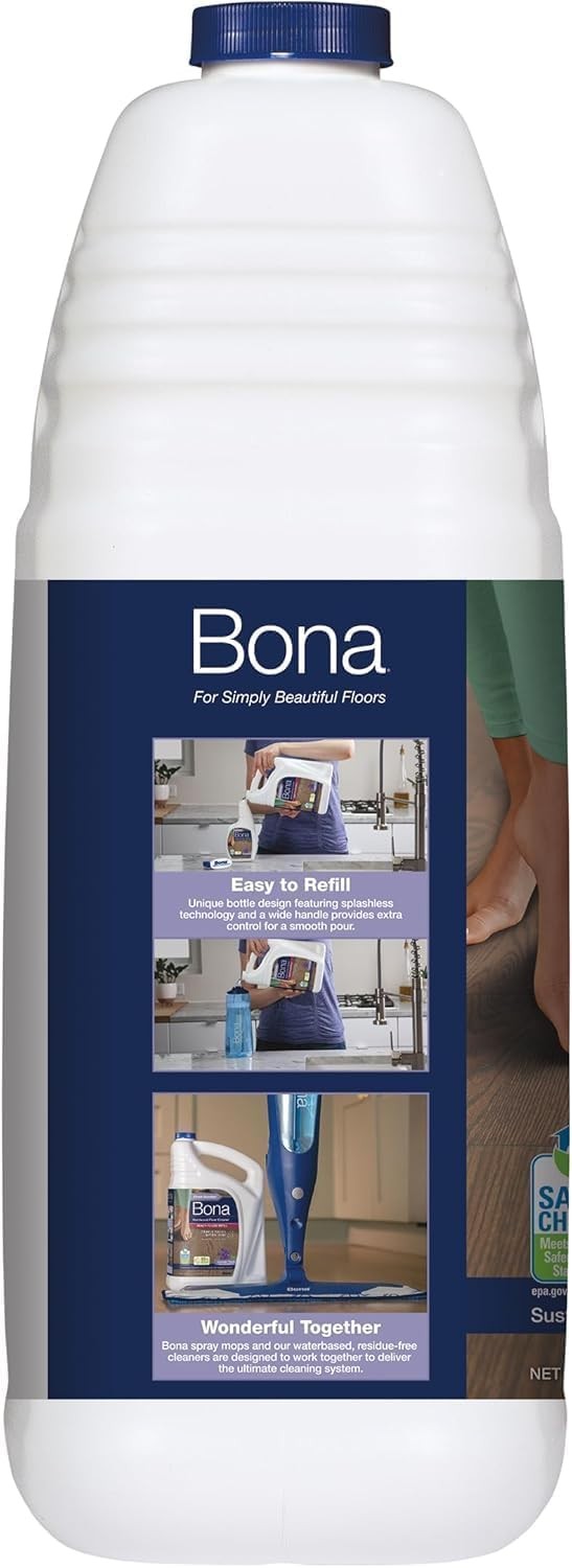 Bona Hardwood Floor Cleaner Refill Lavender Thyme 128oz