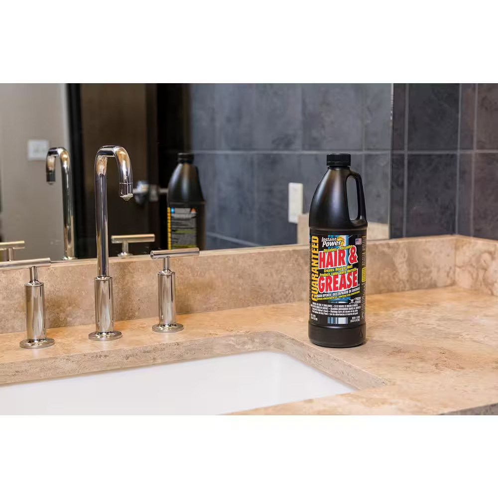 33.8 Oz. Hair and Grease Drain Cleaner