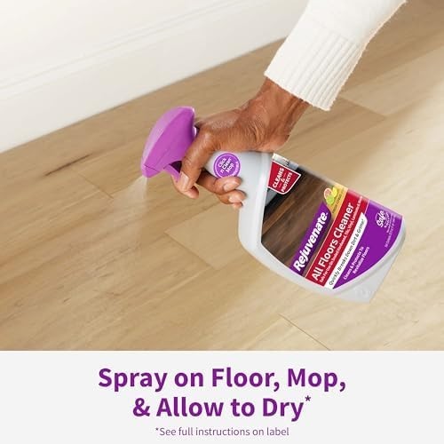 Rejuvenate All-Floor & Hardwood Cleaner with Lemon Scent, Low VOC, 32 Fl Oz
