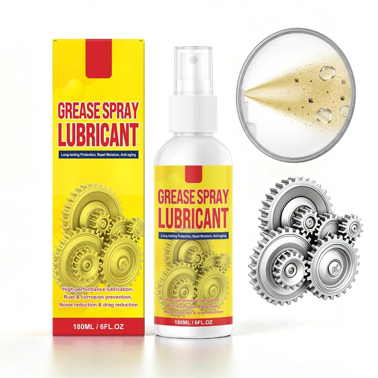 Advanced Anti Rust Lubricant & Rust Remover Spray for Metal Components 2026