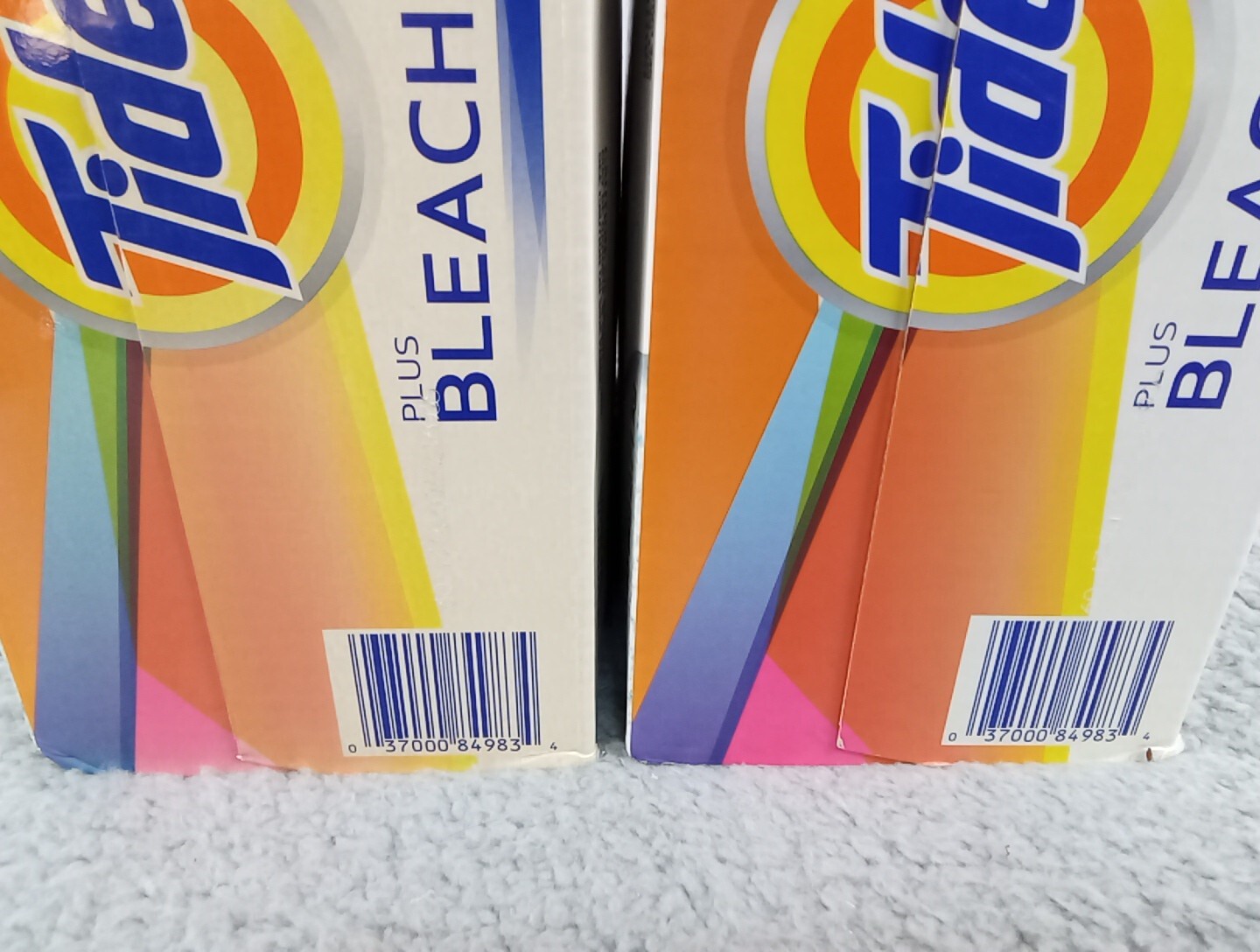 2x Tide Plus Bleach Acti-Lift Crystals Laundry Detergent Powder 95 oz