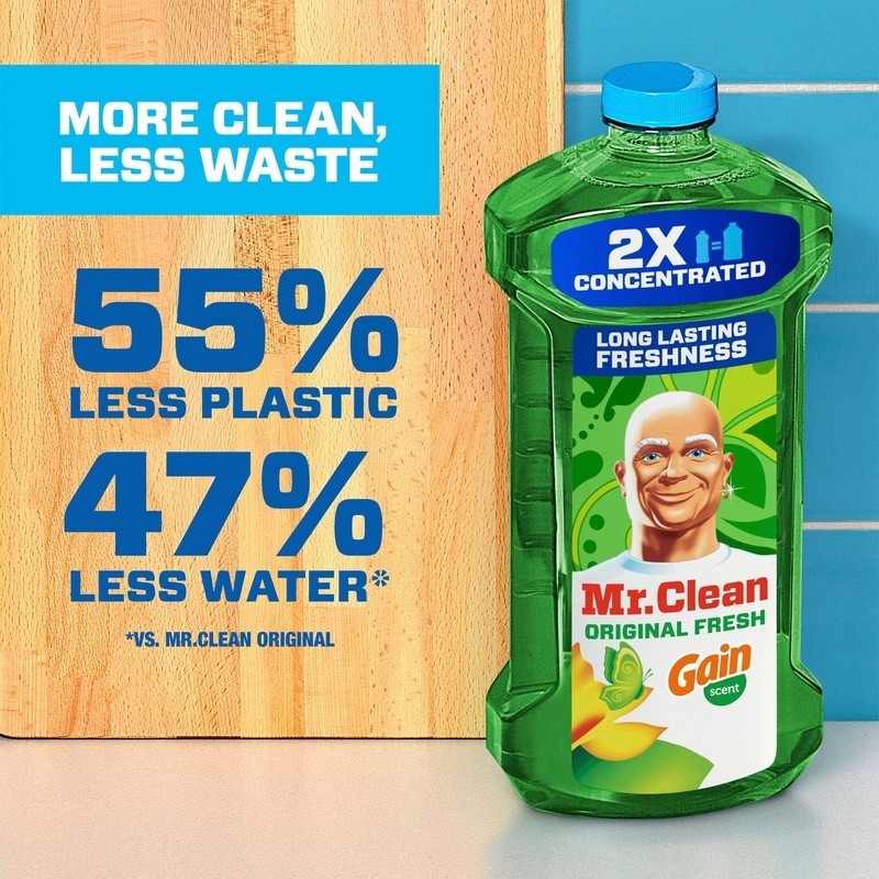 Concentrated Multi Surface Cleaner Gain Scent All Purpose Floor Toilet 41 fl oz
