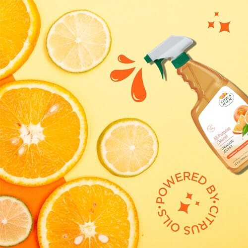 Citrus Magic All Purpose Cleaner 22 Fl Oz Orange Blast Natural Cleaning Power
