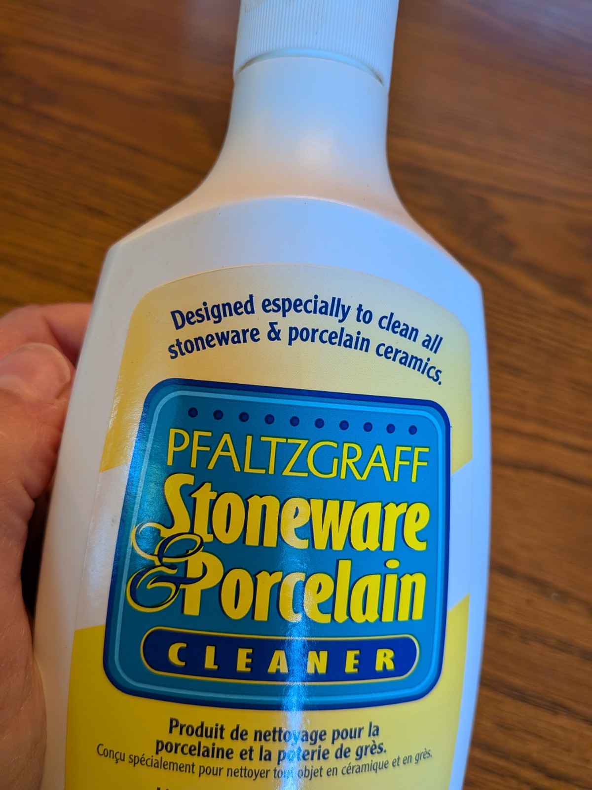 Pfaltzgraff Stoneware & Porcelain Cleaner 20 oz – Unsealed Discontinued