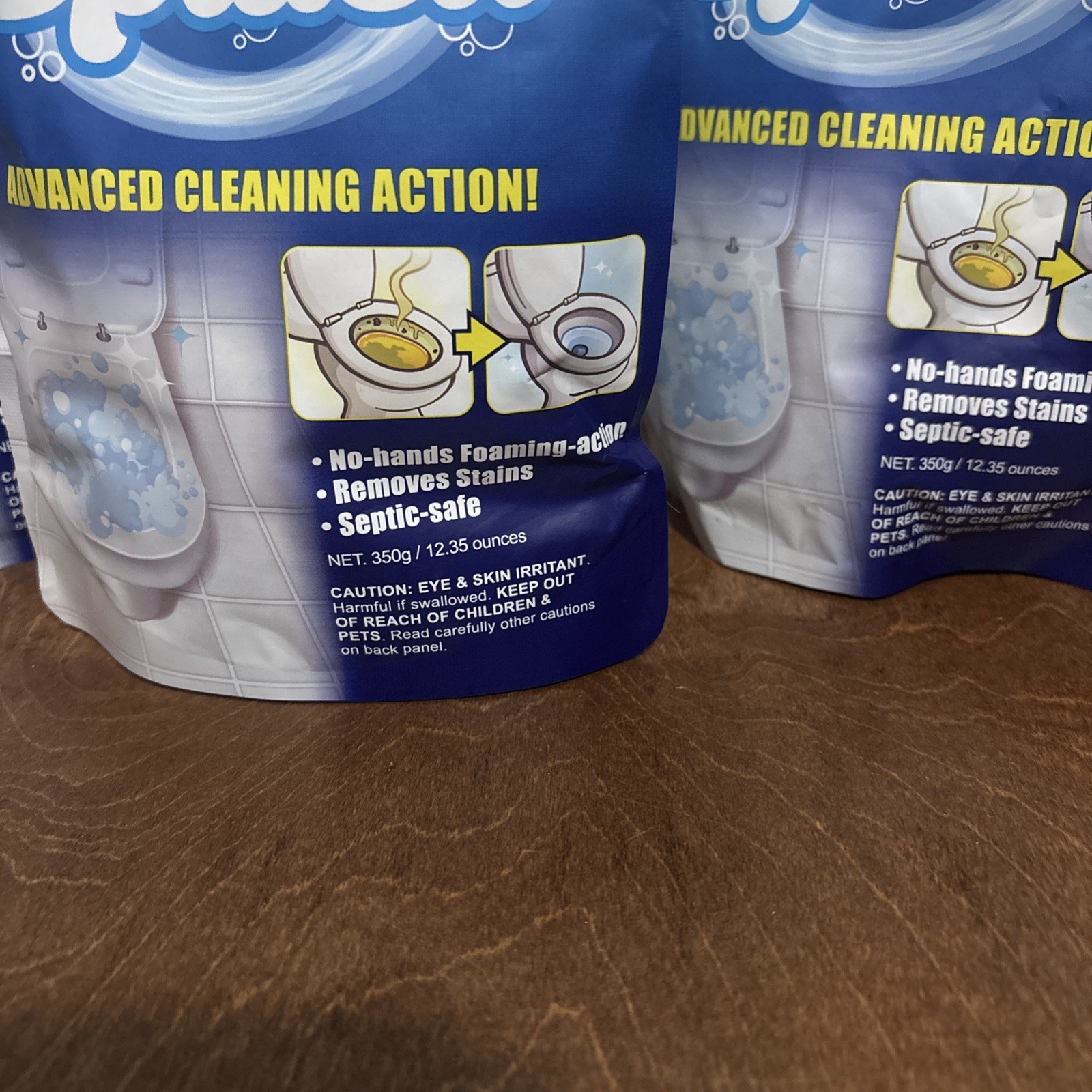 Splash Foaming Advanced Cleaner 350g 12.35 Oz Bag Exp 05/2025 Sealed Lot of 3