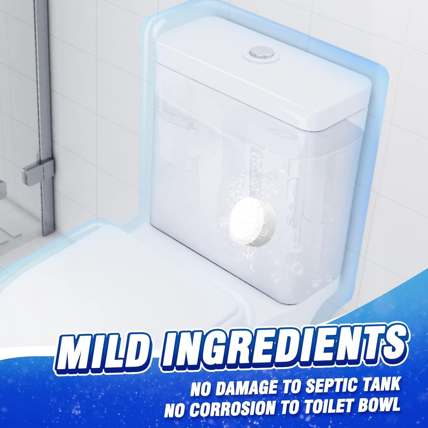 Limpiadores De Inodoro Pack De 6 Limpiador De Inodoro Para El Hogar 1.76 Onzas