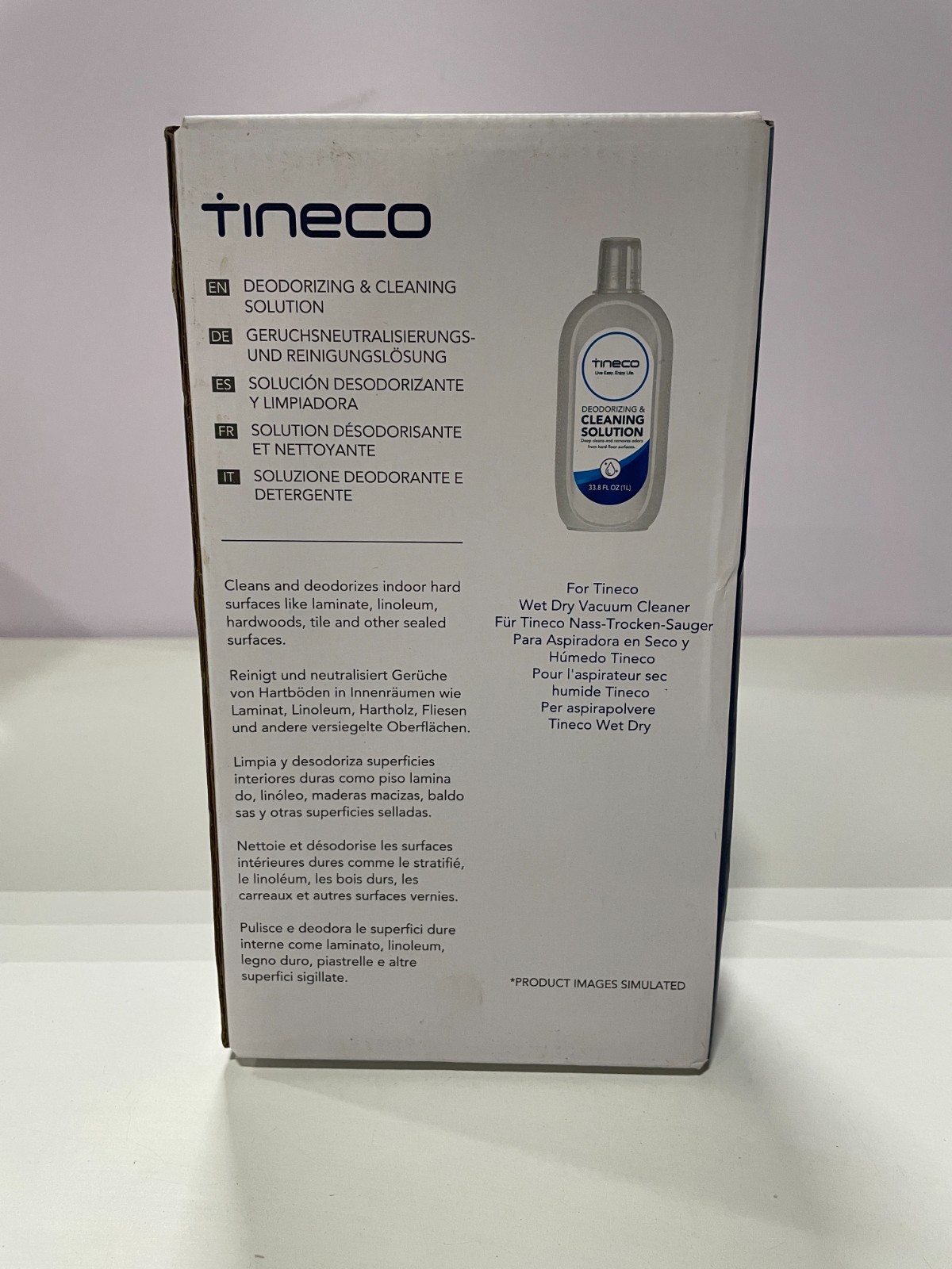 Tineco Floor Deodorizing And Cleaning Solution 33.8 Ounces