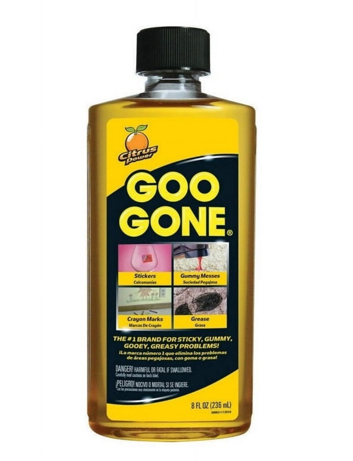 Goo Gone Goo & Adhesive Remover Citrus Scent 8oz. Bottle NEW