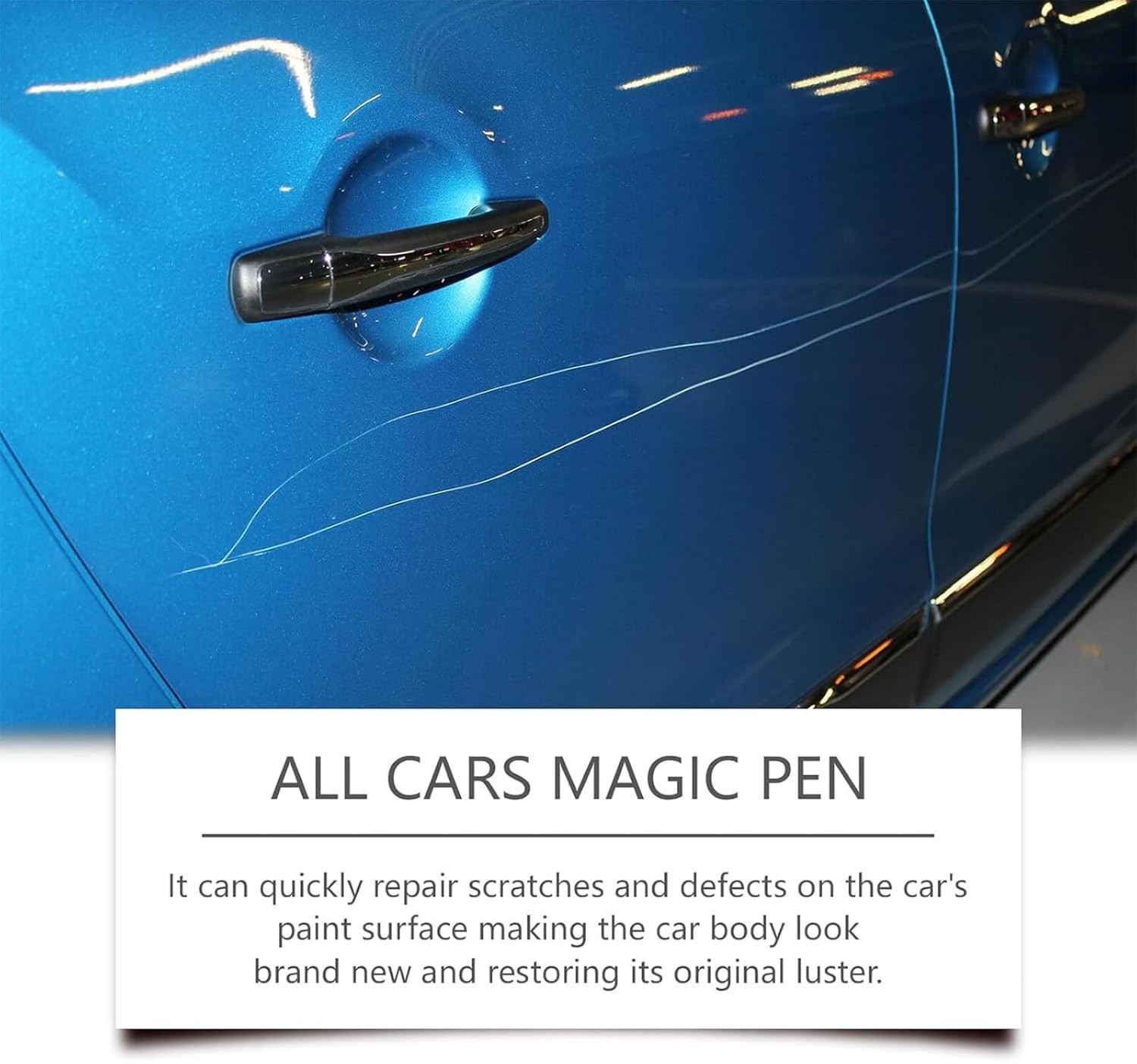 Magic Car Scratch Repair Removal Pen For All Cars,Easy Use Weatherproof Lasting