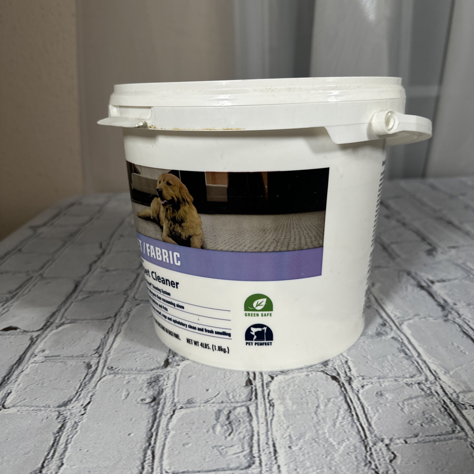 Oreck Dry Carpet Cleaner 1/4 Of Powder Left From 4lb Bucket