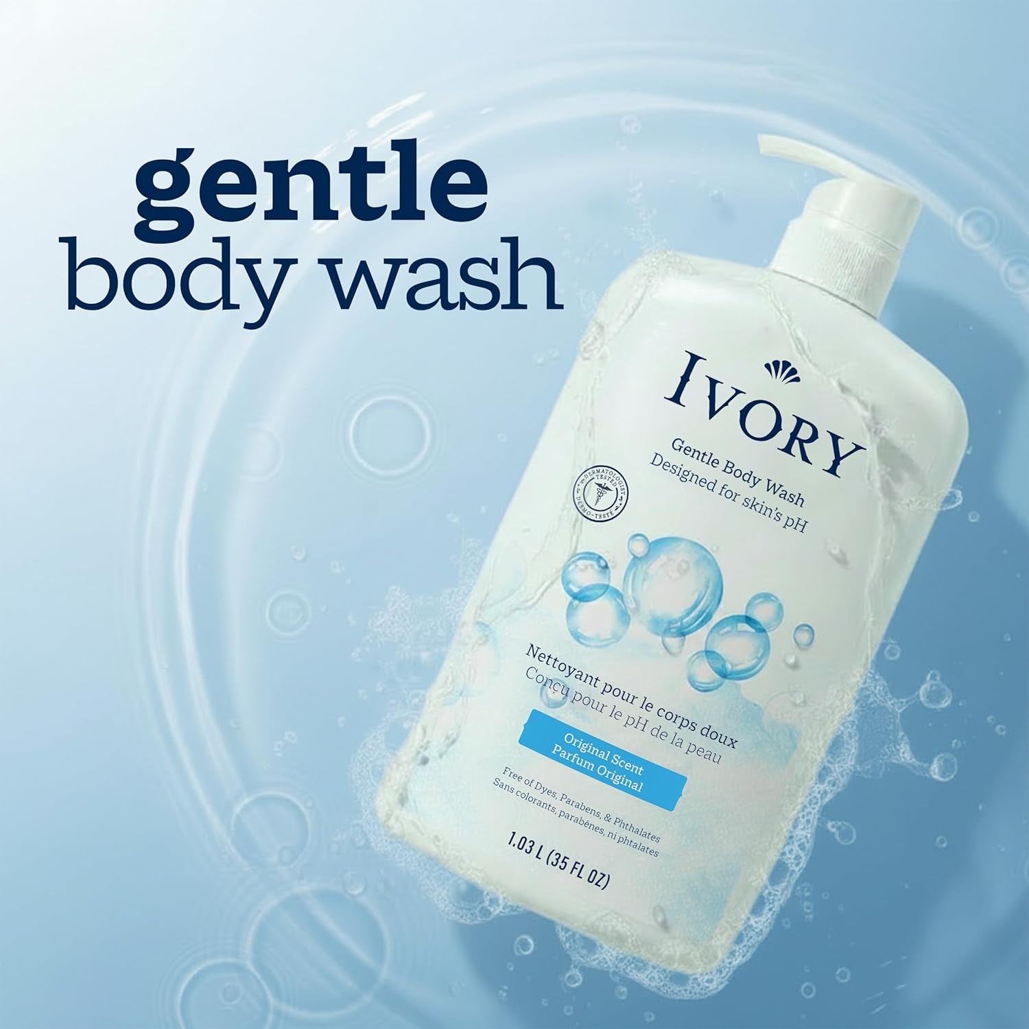 Body Wash, Designed for the Whole Family, Gentle Formula, of Dyes Heavy Perfumes