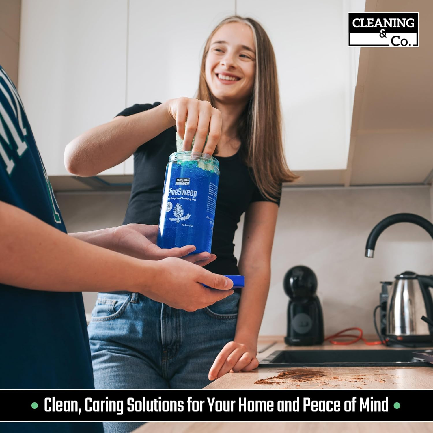 All-Purpose Cleaning Gel with Pine Oil – Multipurpose Household Cleaner for Bath