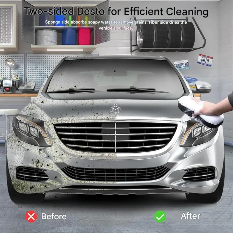12Pcs Car Wash Detailing Tool Brush Tire Auto Washing Kits Vehicles MultiPurpose