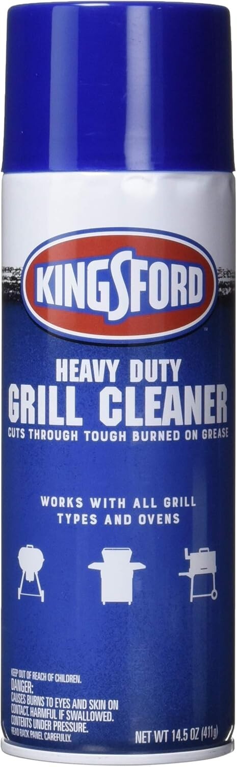 New 2 PK KINGSFORD Heavy Duty Spray-On Grill Cleaner Aerosol- 14.5 oz. Fast Ship
