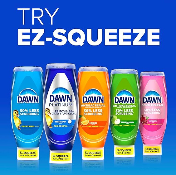Dawn Dishwashing Liquid, Scent, 38 fl oz Original Scent