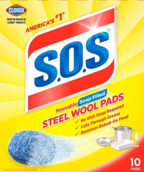 Ultimate Steel Wool Soap Pads – 20 Count for Powerful Cleaning Inside & Out
