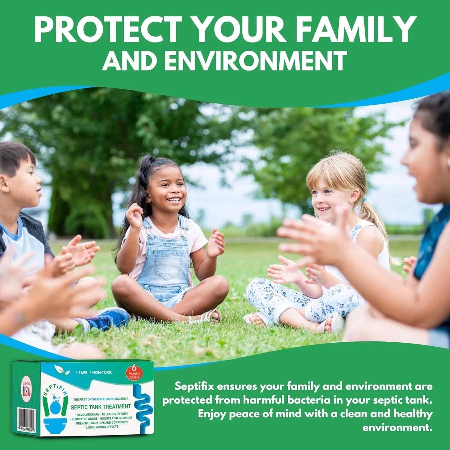 Septic Tank Treatment Tabs – Live Aerobic Bacteria Tablets For Your Septic Tank