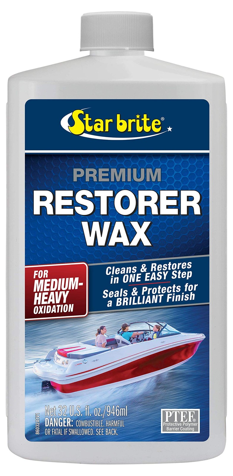 Premium Teak Care Kit 32 Oz Cleaner Brightener Oil for Boats and Fine Wood