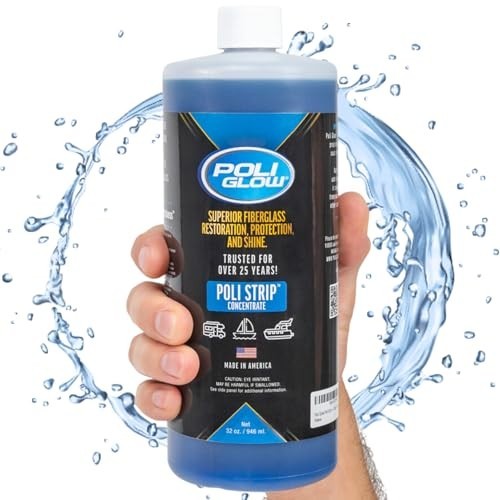 Proprietary Formula Poli Strip® Concentrated Boat and RV Stripper & Degreaser –