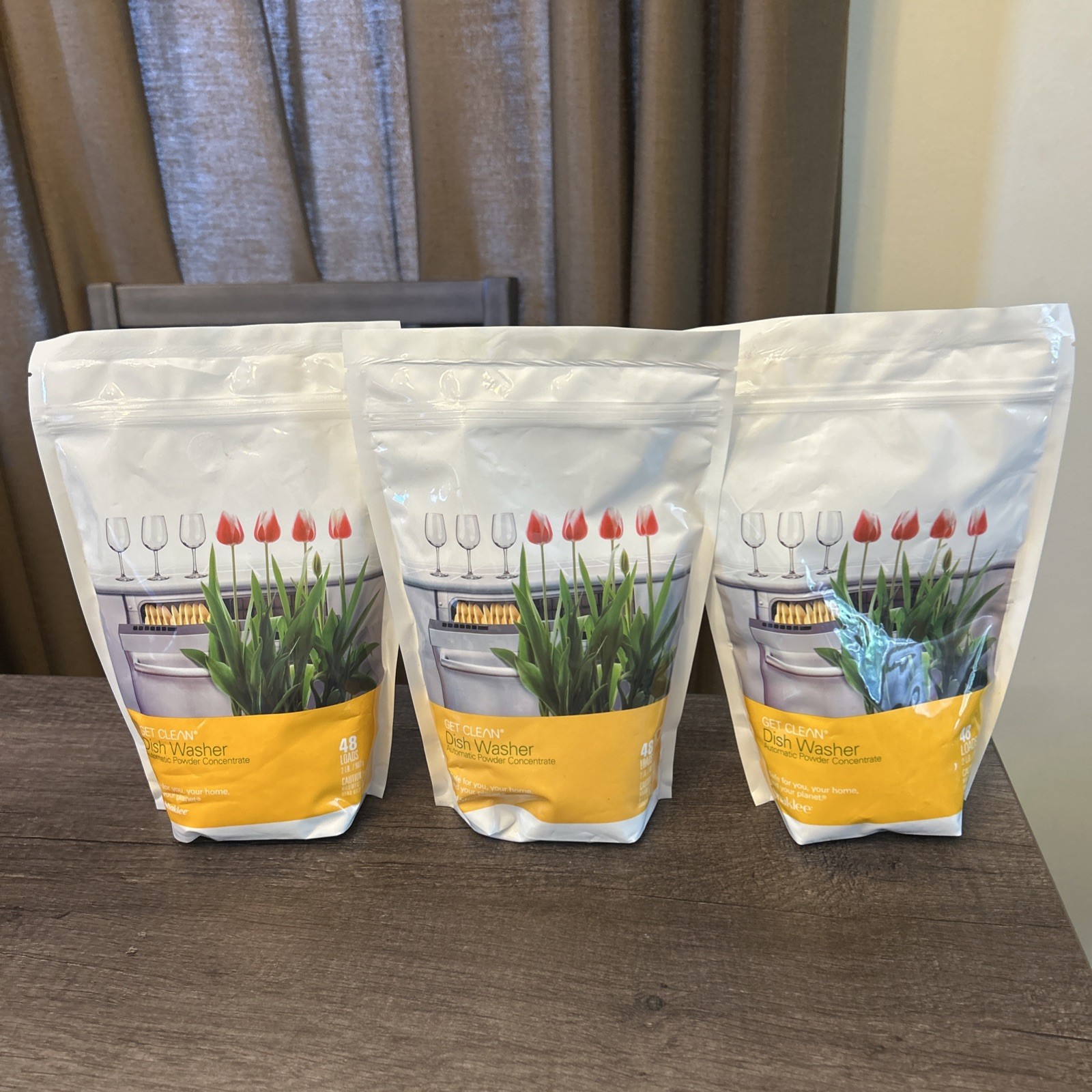 Shaklee Get Clean Dish Washer Automatic Powder Concentrate 2lb LOT OF 3