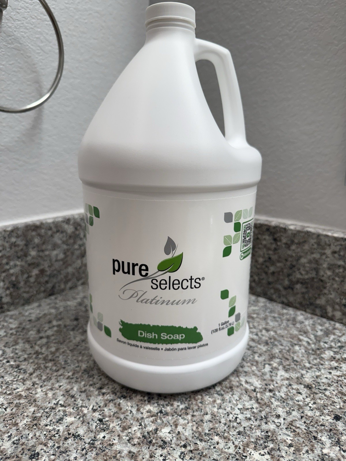 Pure Selects Platinum Dish Soap 1 Gallon Concentrated Hand Dishwashing NEW