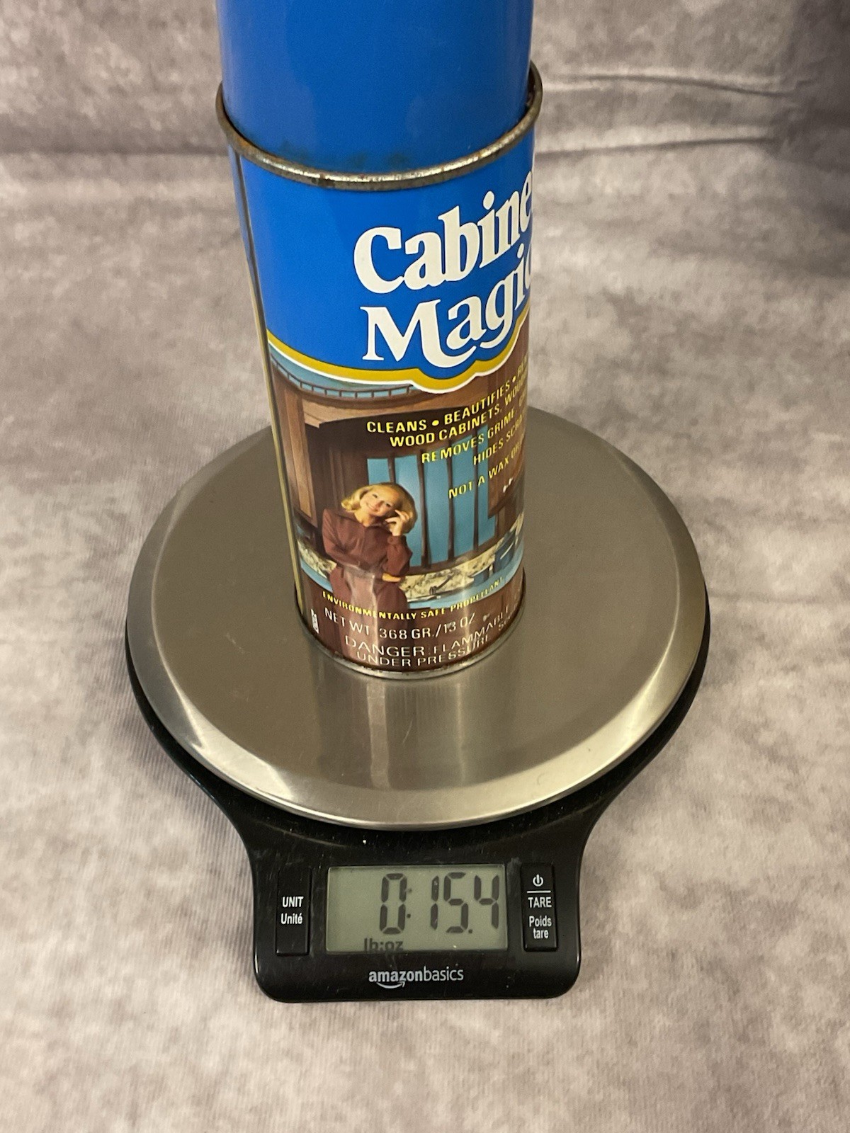CABINET MAGIC CLEANS BEAUTIFIES RENEWS WOOD SURFACES 13 OZ