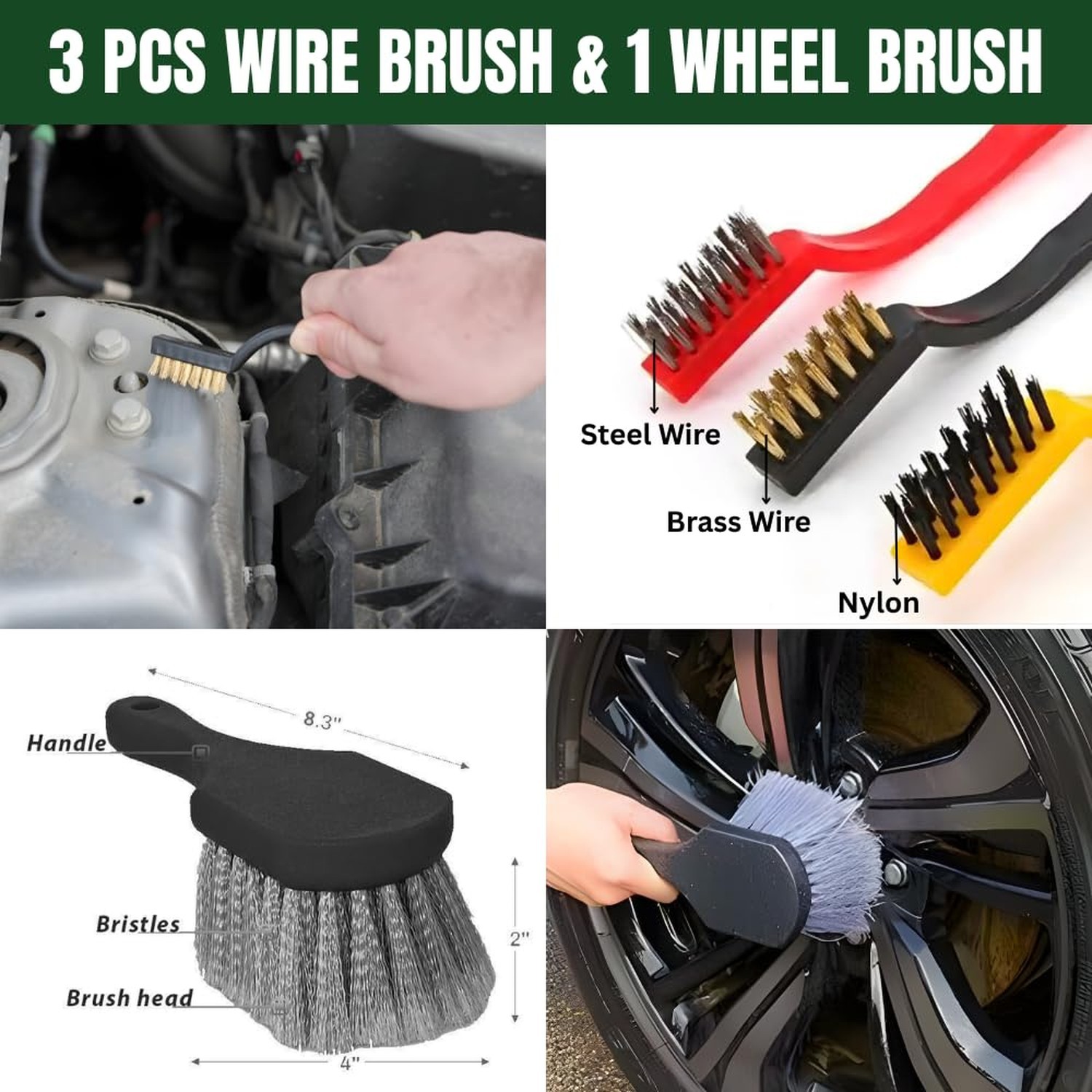 26 Pcs Car Detailing Kit – Complete Interior & Exterior Car Detailing Brus