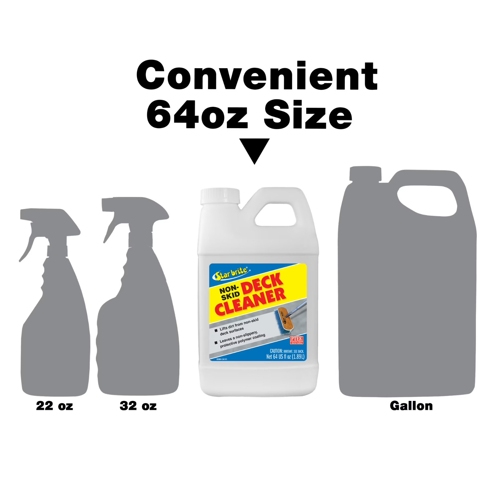 STAR BRITE Non-Skid Deck Cleaner & Protectant -Ultimate Boat Deck Wash – Protect