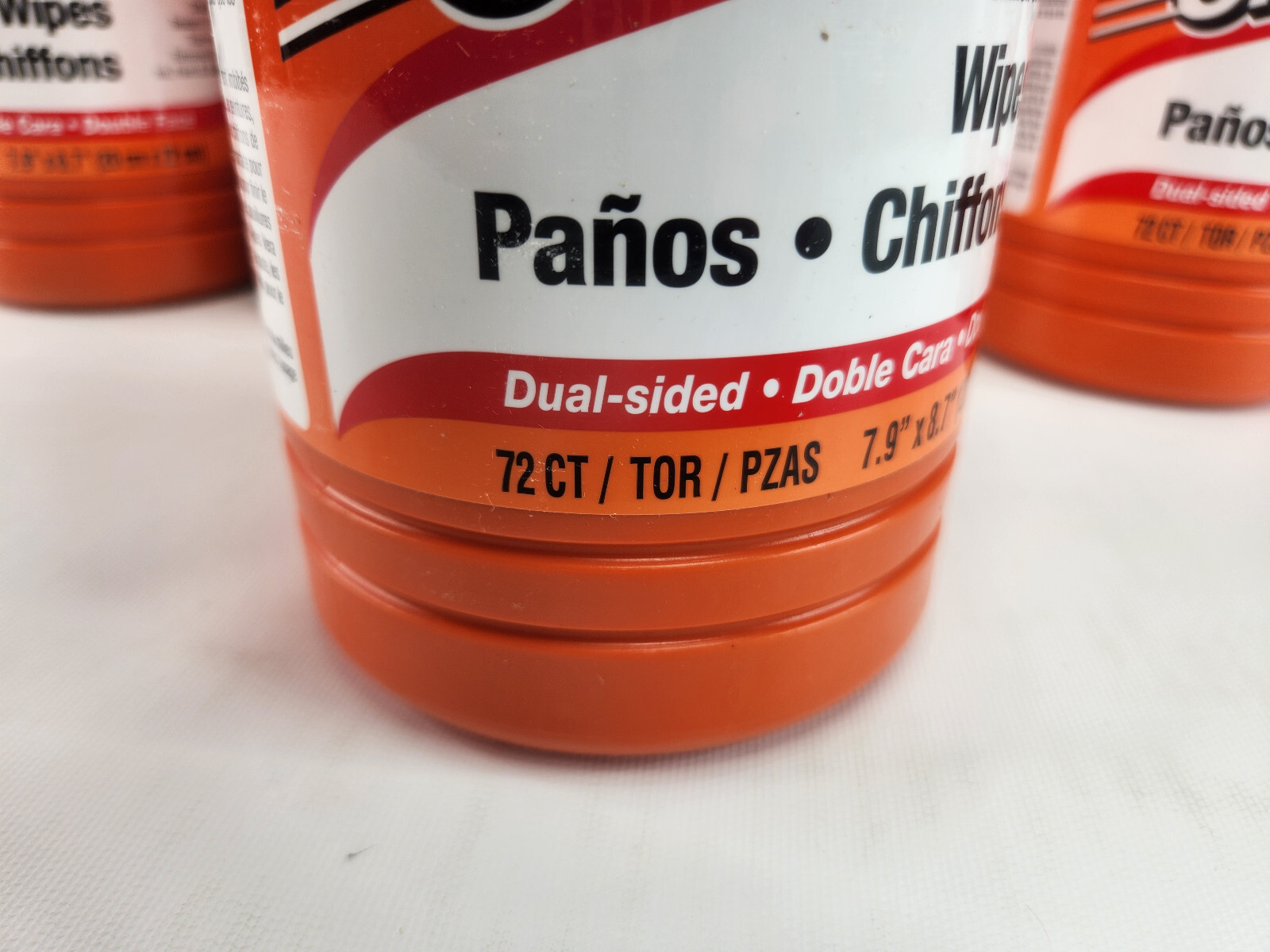6 Pack Fast Orange Wipe’s – 72 Count Each Canister – Permatex 25051-6PK