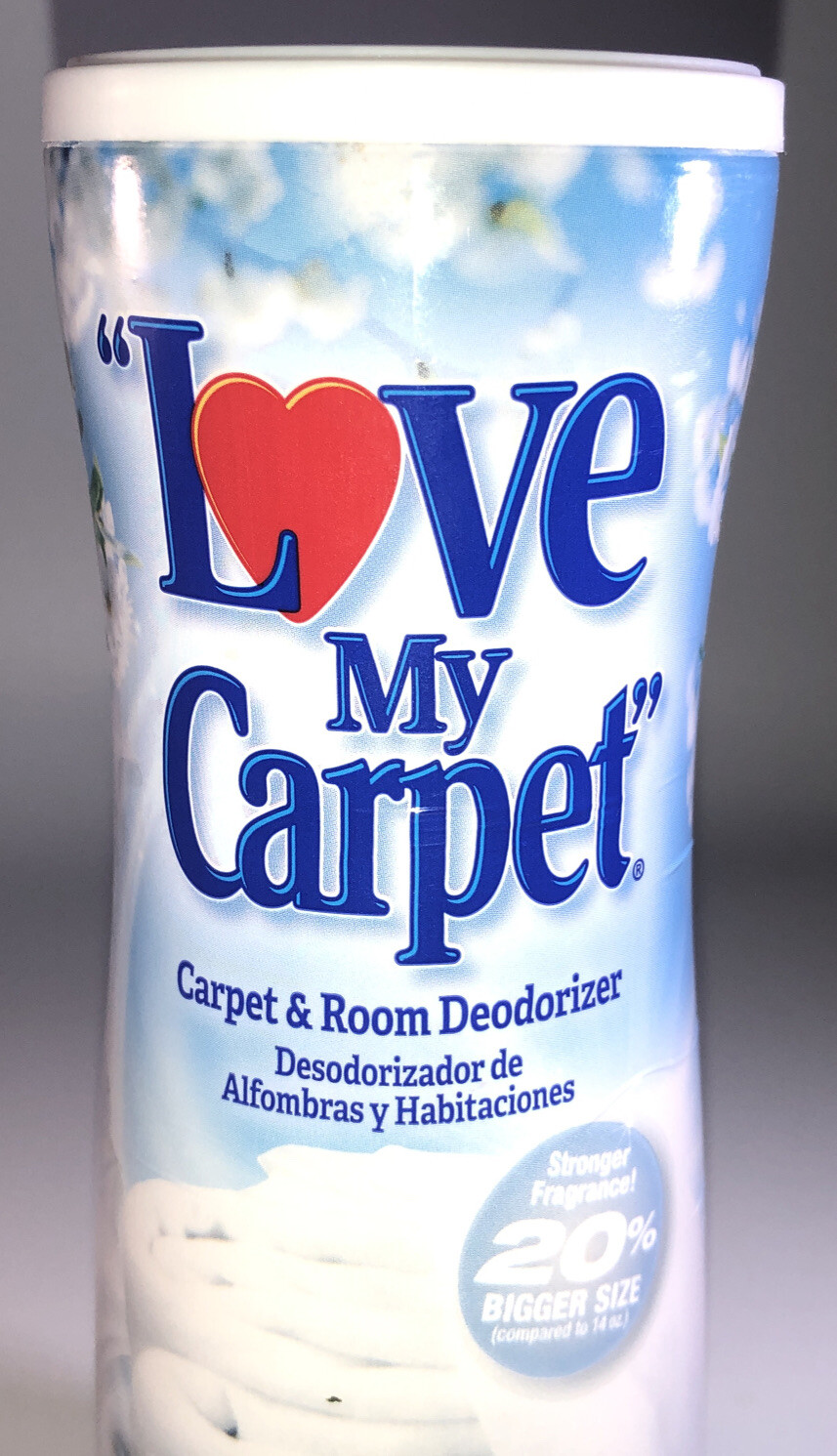 LOVE MY CARPET Rug Carpet Deodorizer FRESH LINEN Pet Odor 17 oz-NEW-SHIPS N 24 H