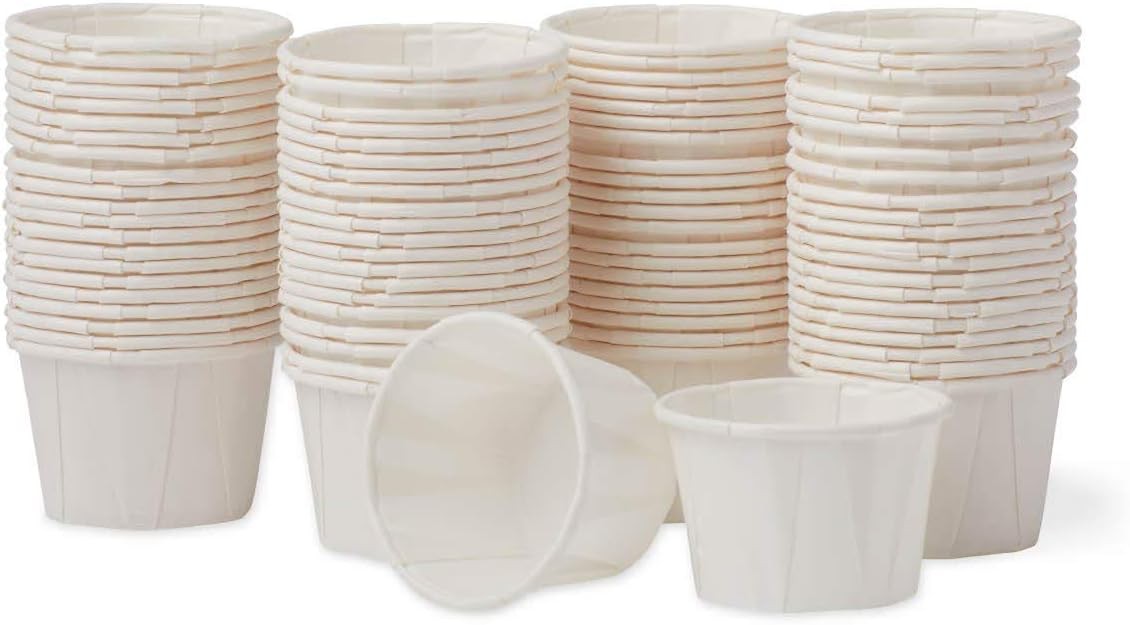 Medline Disposable Paper Souffle Cup, 1 oz (Pack of 5000)