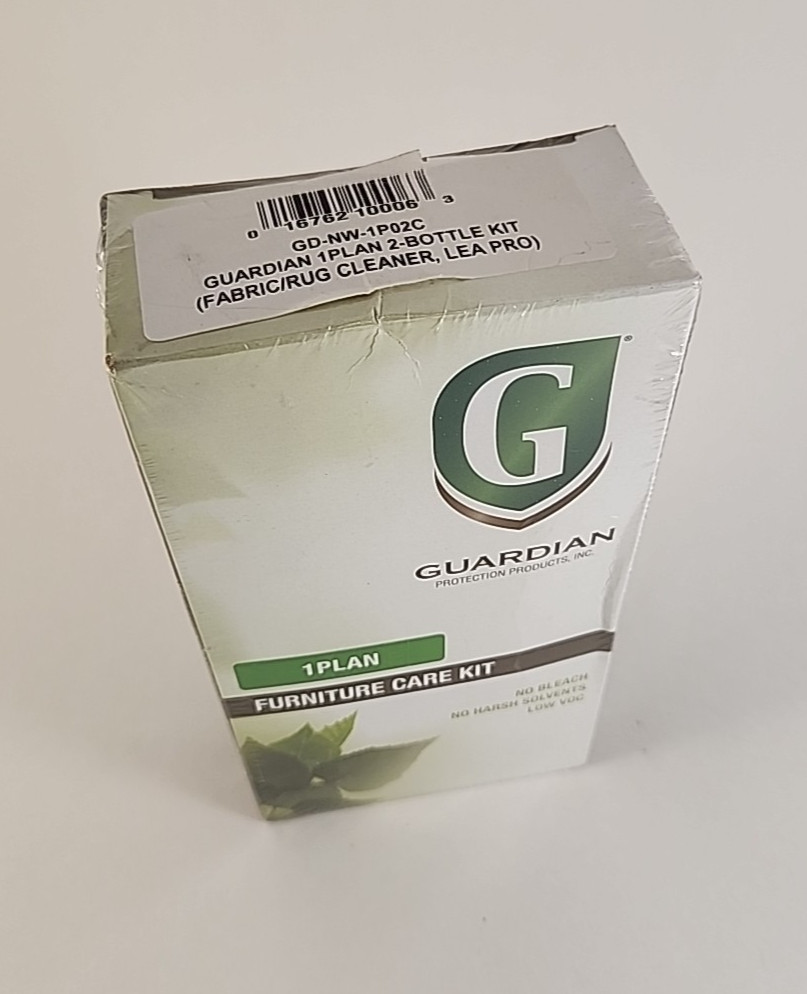 Guardian 1 Plan Furniture Care Kit No Bleach Solvent Low VOC GD-NW-1P02C NEW
