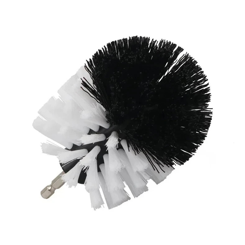 Drill Brush Power Scrubber Set 2–5in Nylon Cleaning Brushes for Bathroom Kitchen