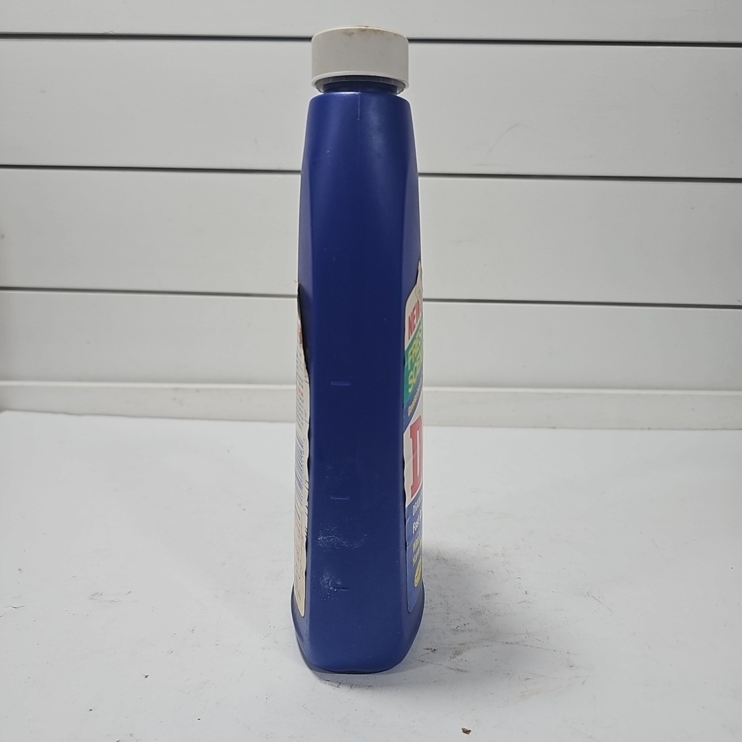 Vintage 1984 Liquid Drano Clog Remover Plastic Bottle 32 Fl. Oz 3/4 Full Retro