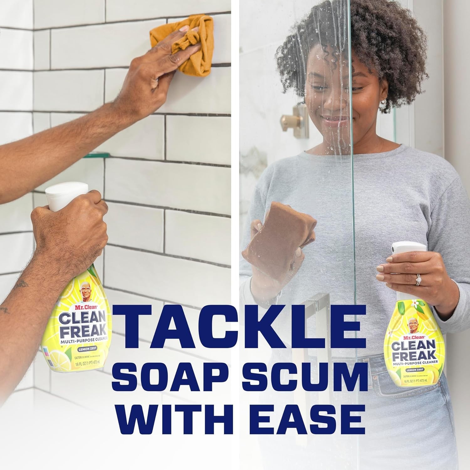 Mr Clean Clean Freak Multi Surface Cleaner Spray Lemon Zest 16 Fl Oz Pack of 4