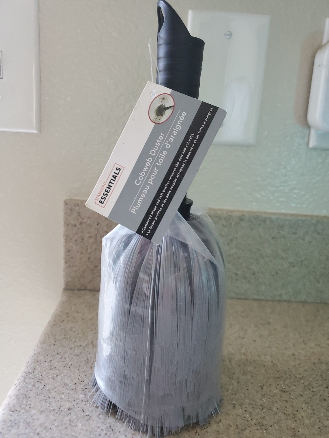 Standard Essentials Cobweb Duster Grey Cleaning System New